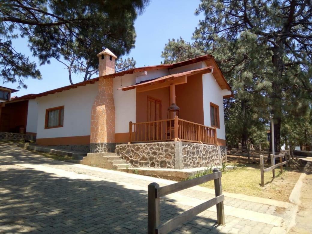 Вилла Cabanas Del Bosque Мазамитла Экстерьер фото